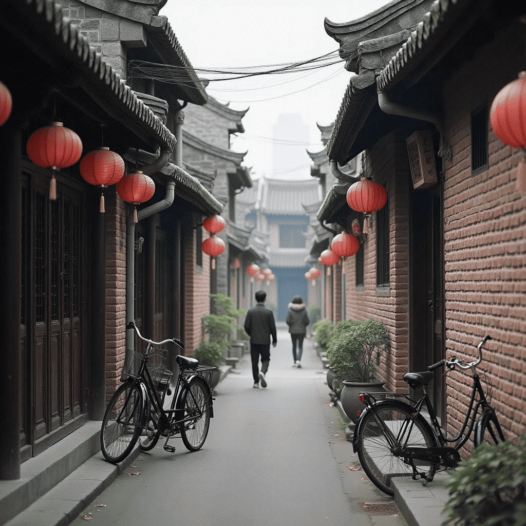 弄堂生活场景